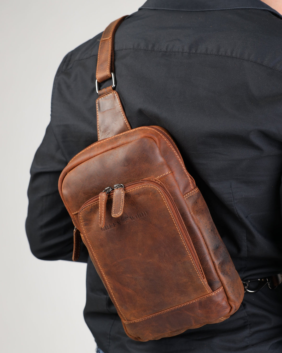 Leather Crossbody Bag