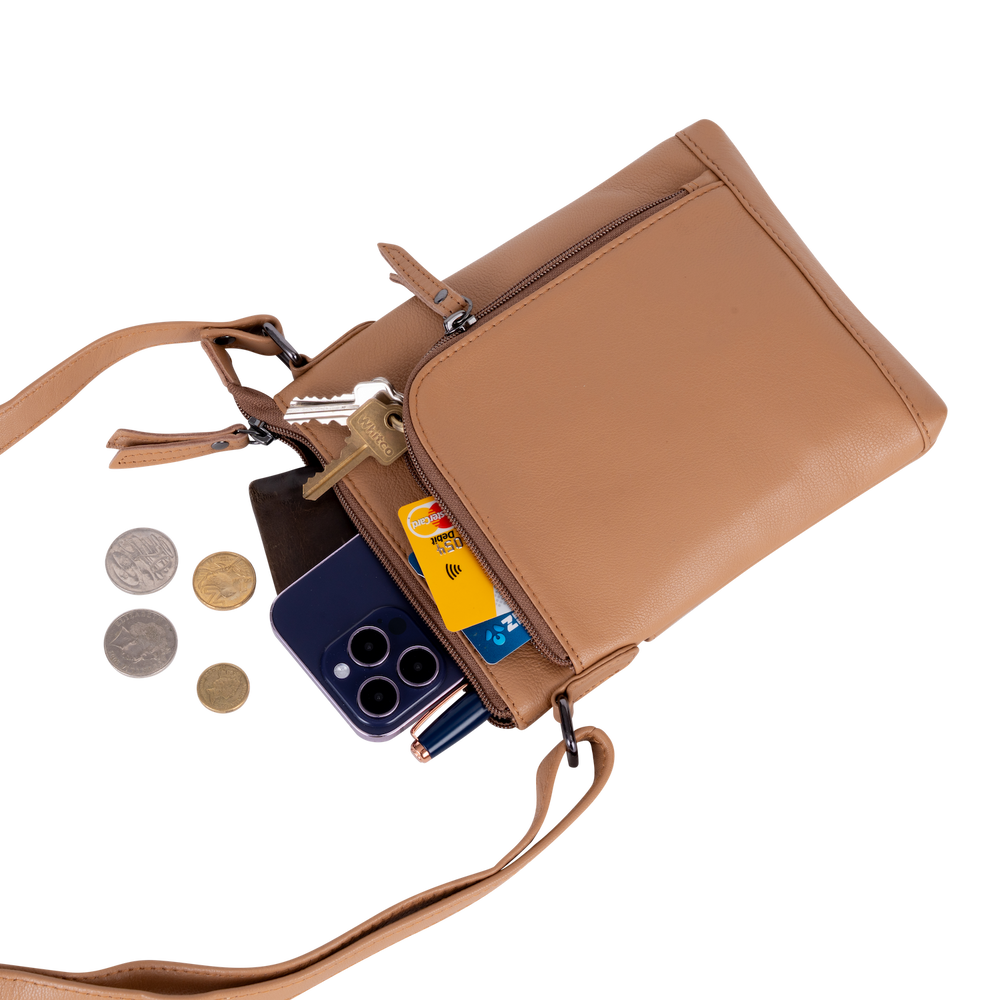 Leather Mini Crossbody - Siena - Greenwood Leather