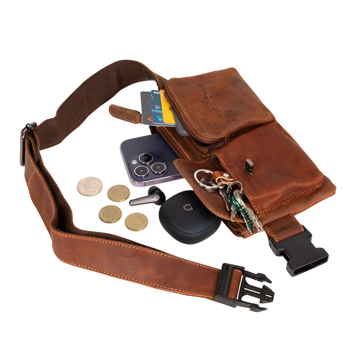 The Bum Bag Kakadu - Greenwood Leather