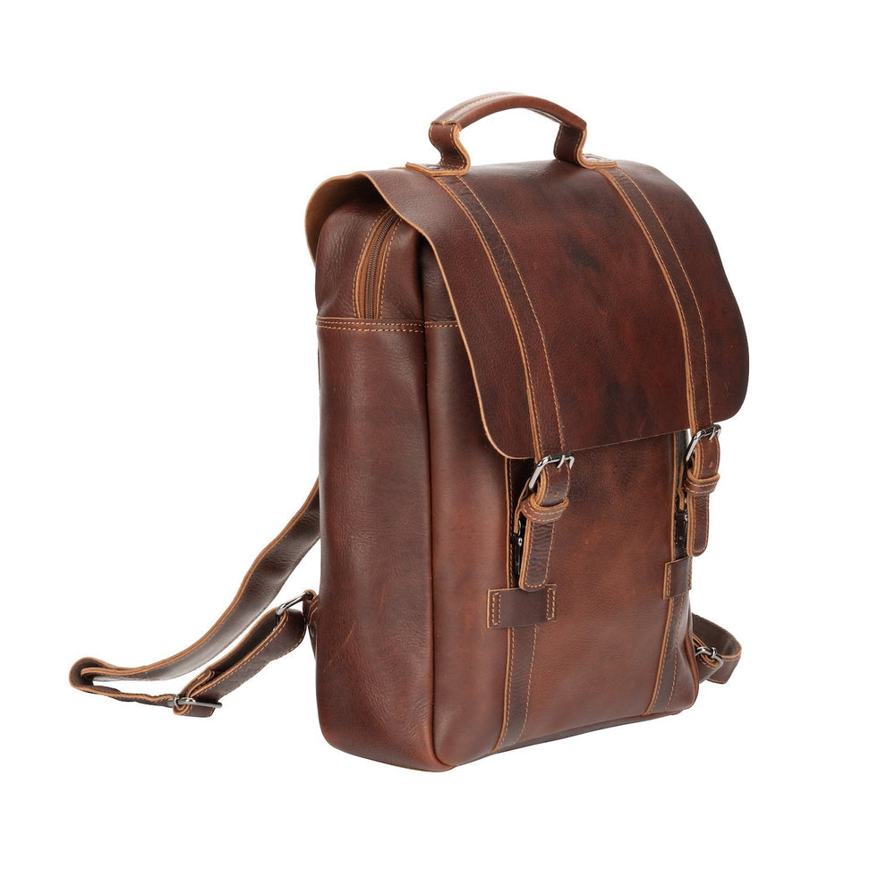 Leather Laptop Backpack Melbourne Sandal - Greenwood Leather