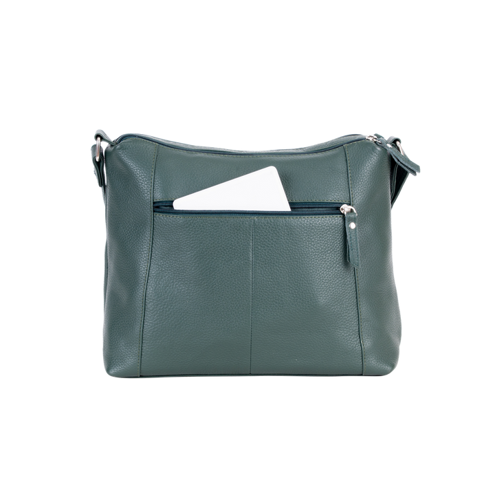 Elegant Leather Crossbody Bag Tressa – Stylish & Functional - Greenwood Leather