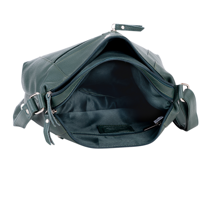Elegant Leather Crossbody Bag Tressa – Stylish & Functional - Greenwood Leather