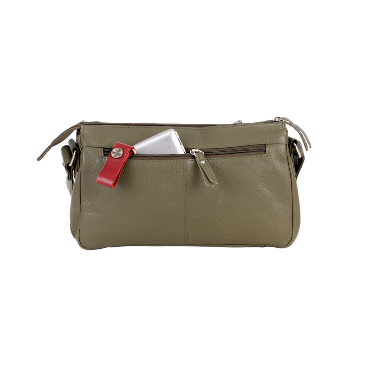 Leather Crossbody Bag Vanessa – Stylish, Functional & Timeless - Greenwood Leather