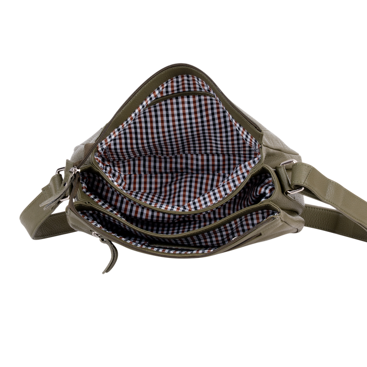 Leather Crossbody Bag Vanessa – Stylish, Functional & Timeless - Greenwood Leather