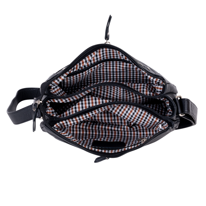 Leather Crossbody Bag Vanessa – Stylish, Functional & Timeless - Greenwood Leather