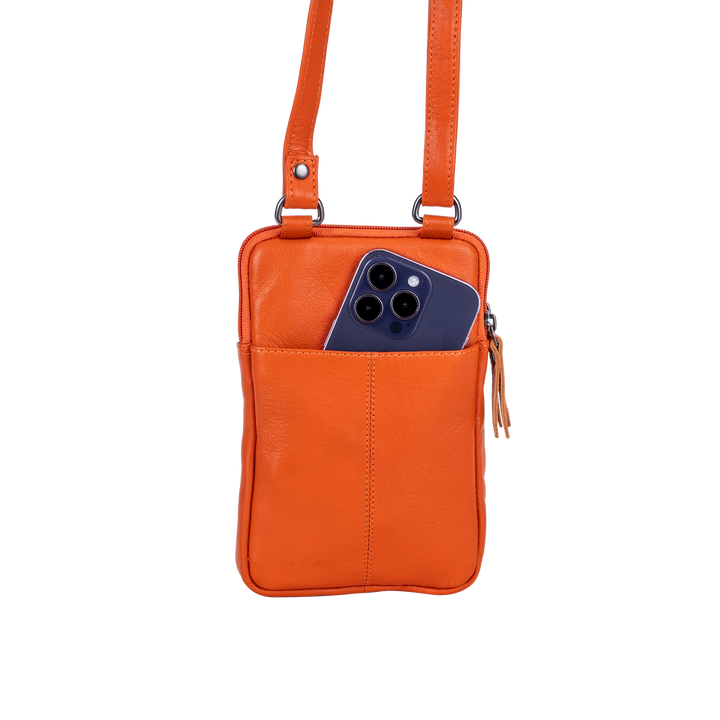 Leather Compact Crossbody – Oslo - Greenwood Leather