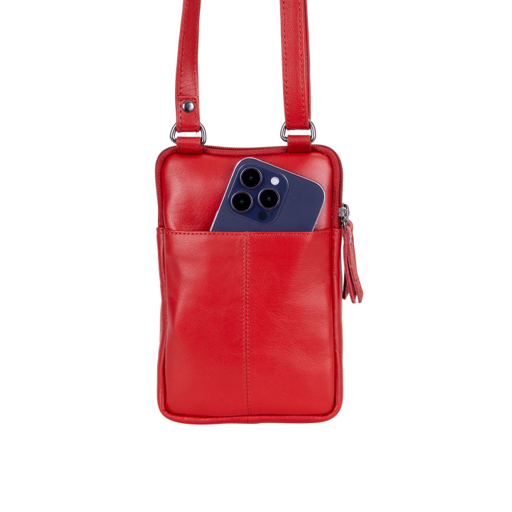 Leather Compact Crossbody – Oslo - Greenwood Leather