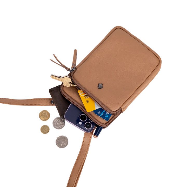 Leather Compact Crossbody – Oslo - Greenwood Leather