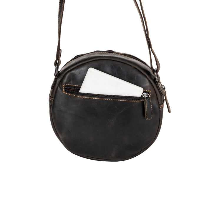 Leather Shoulder Bag - Sandy - Greenwood Leather