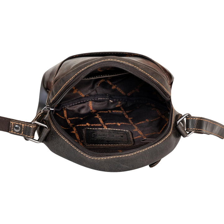 Leather Shoulder Bag - Sandy - Greenwood Leather