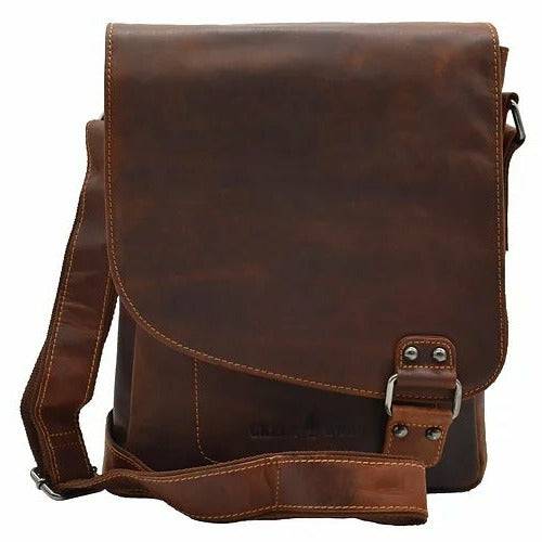 Leather Shoulder Bag Quebec - Sandal - Greenwood Leather