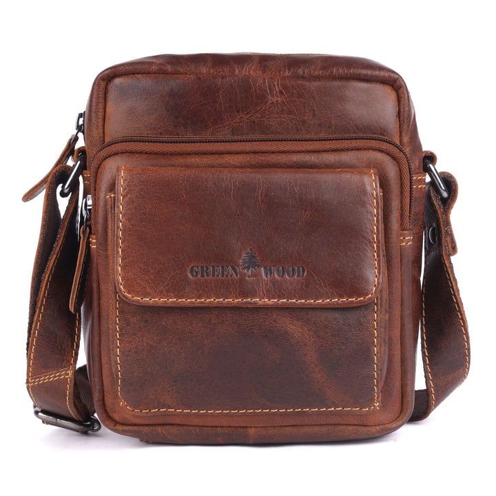 Emilia Mini Crossbody Leather Bag - Greenwood Leather