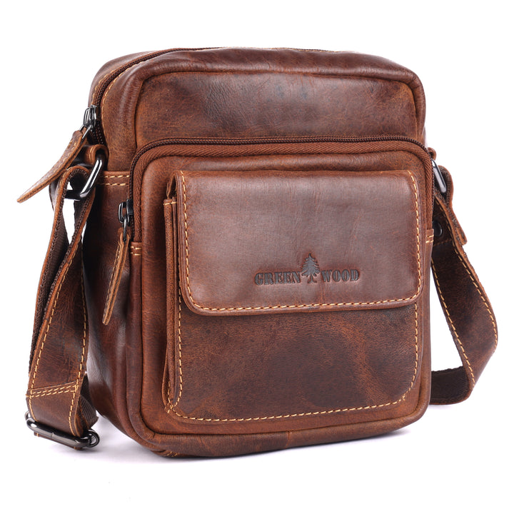 Emilia Mini Crossbody Leather Bag - Greenwood Leather