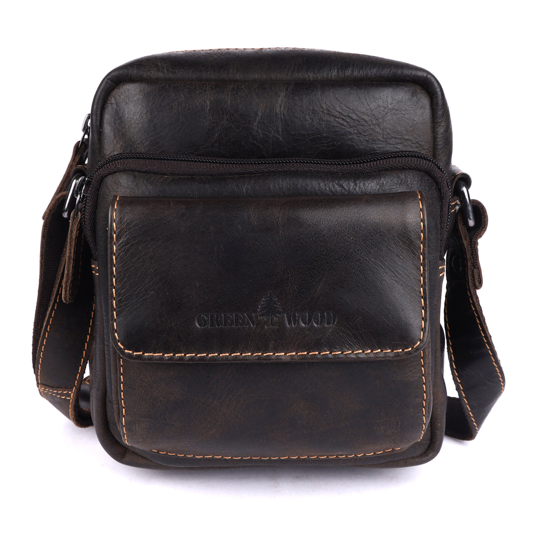 Emilia Mini Crossbody Leather Bag - Greenwood Leather