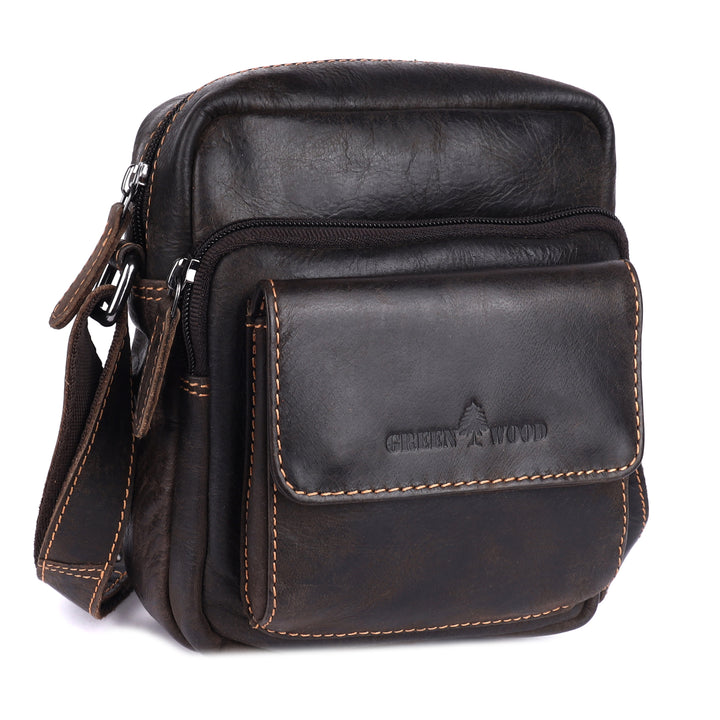 Emilia Mini Crossbody Leather Bag - Greenwood Leather