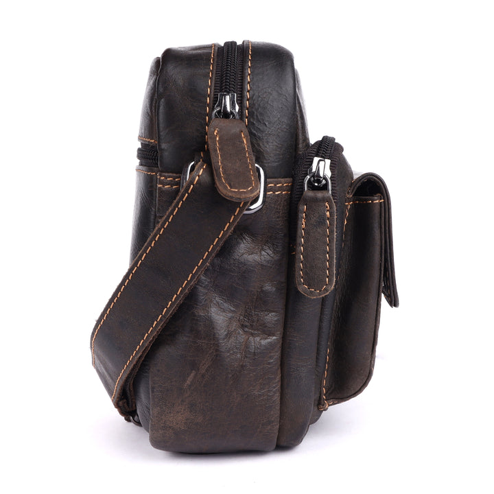 Emilia Mini Crossbody Leather Bag - Greenwood Leather