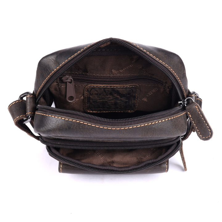 Emilia Mini Crossbody Leather Bag - Greenwood Leather