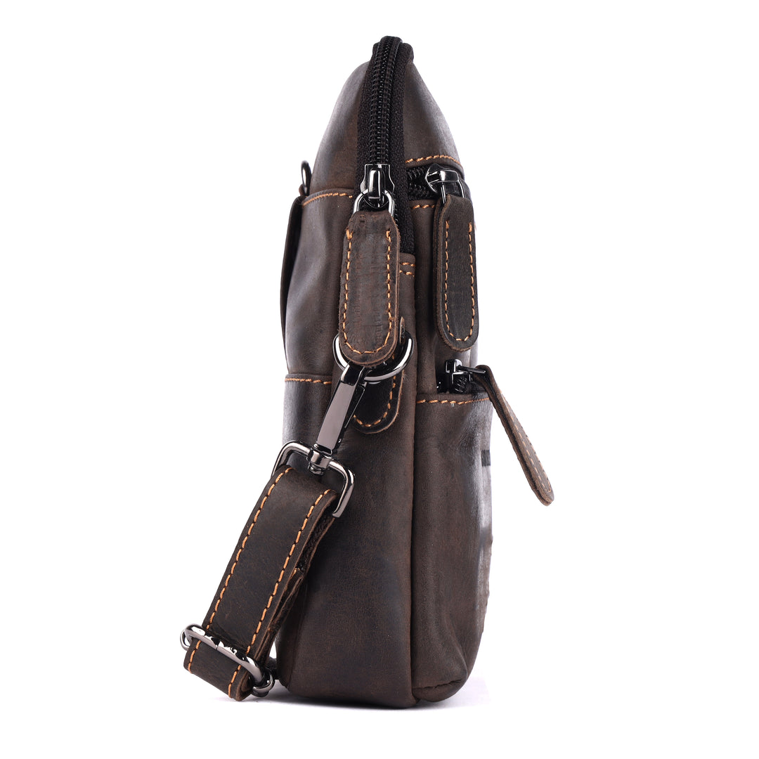 Timber Mini Crossbody Leather Bag - Greenwood Leather