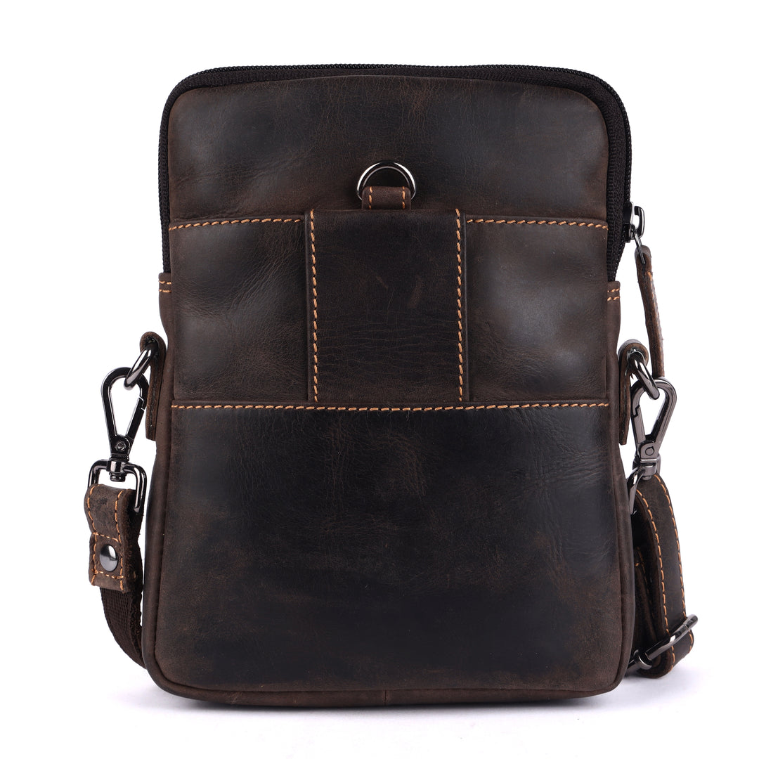 Timber Mini Crossbody Leather Bag - Greenwood Leather