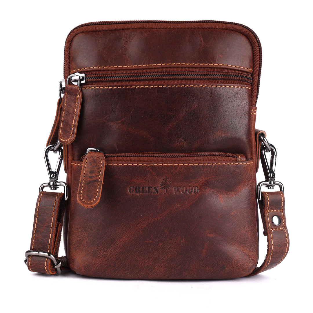 Timber Mini Crossbody Leather Bag - Greenwood Leather
