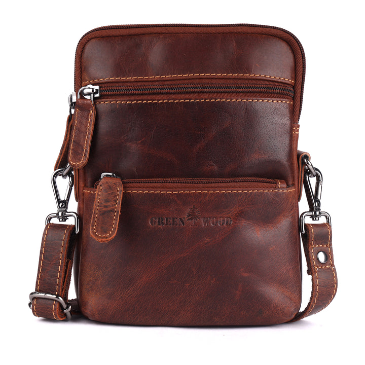 Timber Mini Crossbody Leather Bag - Greenwood Leather