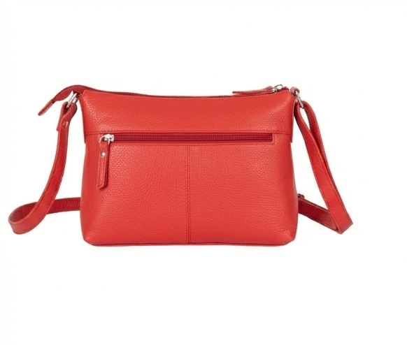 Mila Multi-Pocket Leather Crossbody Bag - Greenwood Leather