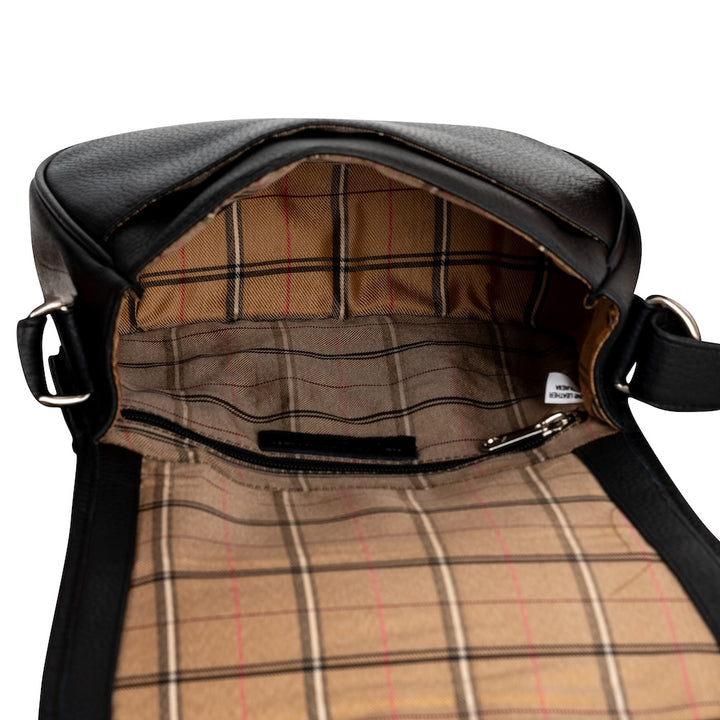 Sac à Bandoulière en Cuir Dubbo - Marron