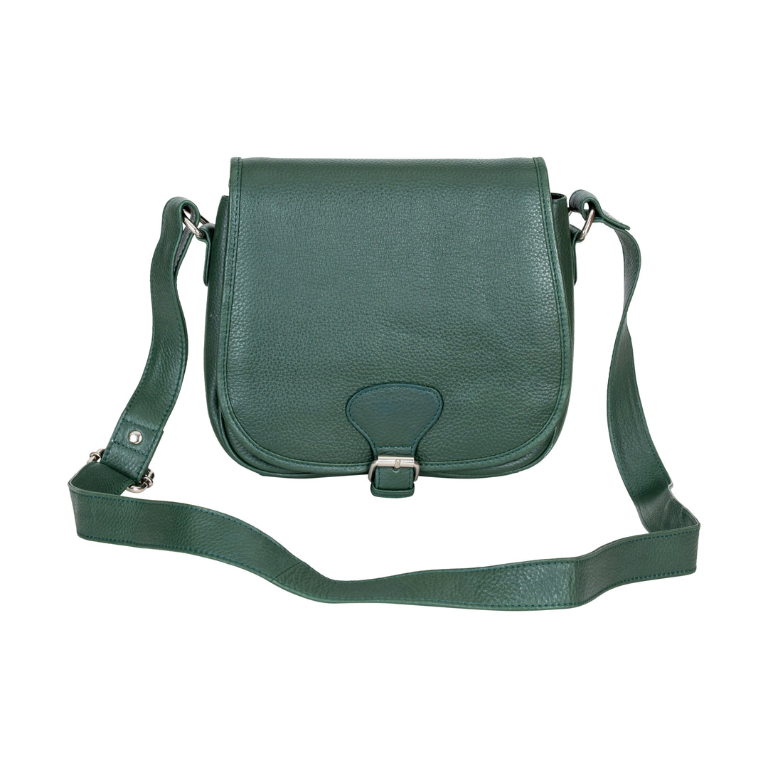 Sac à Bandoulière en Cuir Dubbo - Marron