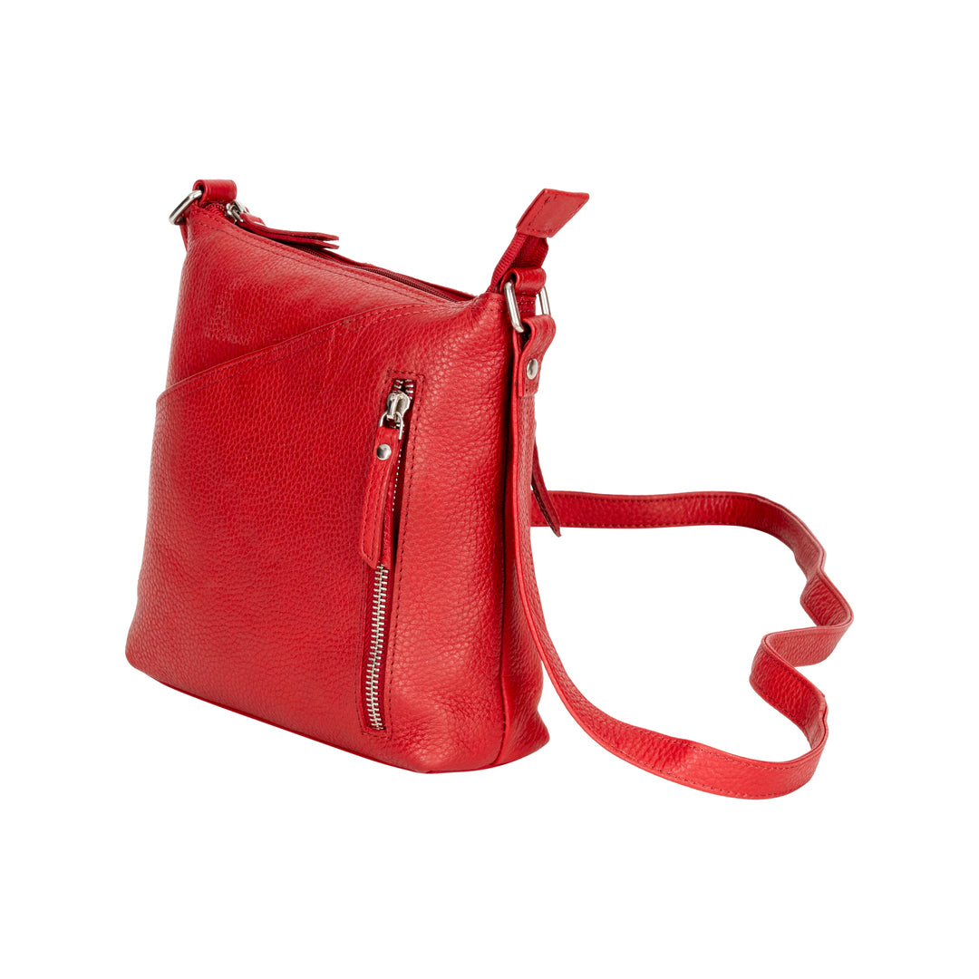 Sac à Bandoulière en Cuir Dubbo - Marron
