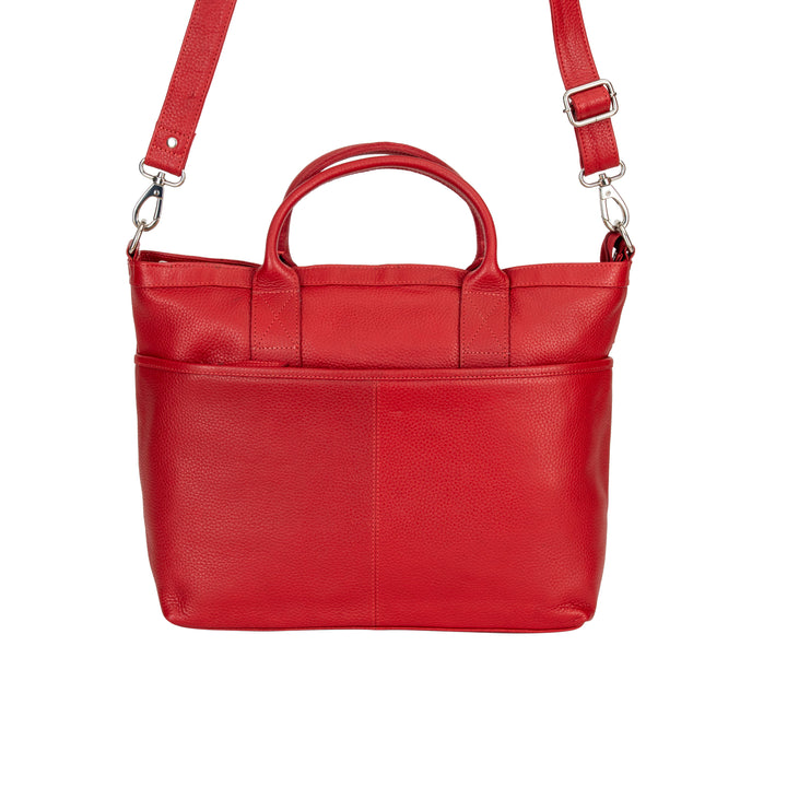 Sac à Bandoulière en Cuir Dubbo - Marron