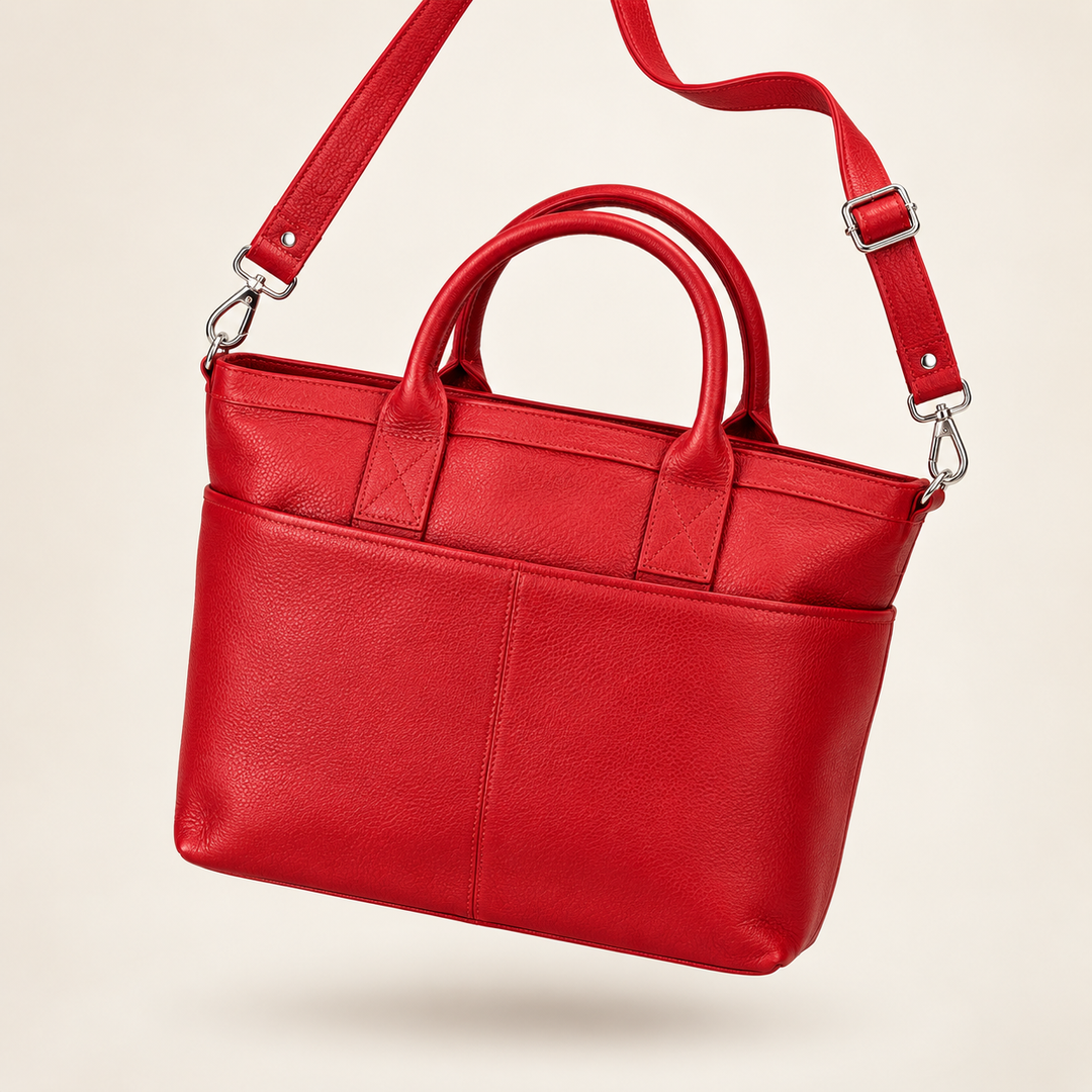 Scarlett Full-Grain Leather Tote Bag - Greenwood Leather
