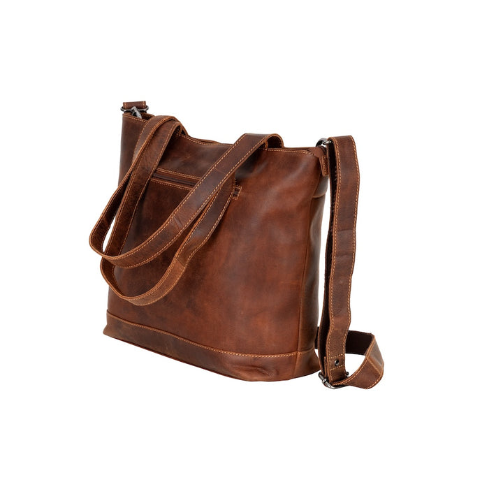 Wildera Rowan Full-Grain Leather Tote Bag