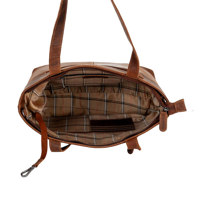 Wildera Rowan Full-Grain Leather Tote Bag