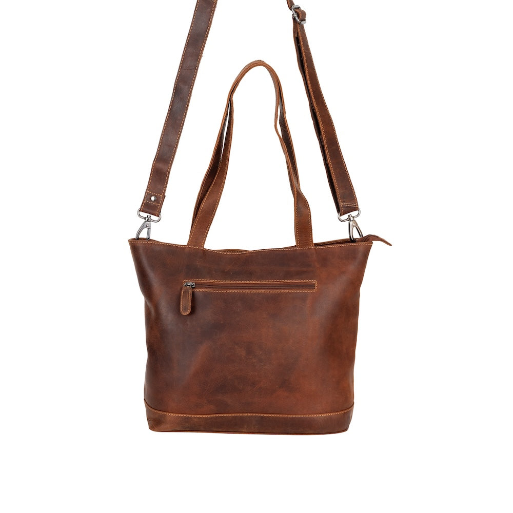 Wildera Rowan Full-Grain Leather Tote Bag