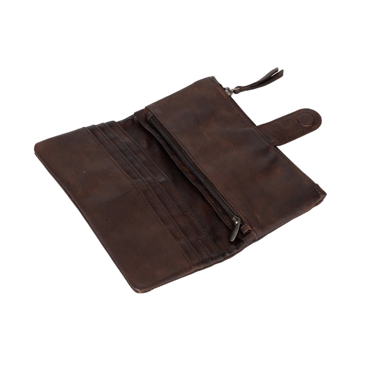 Leather Wallet Cyndy - Cognac