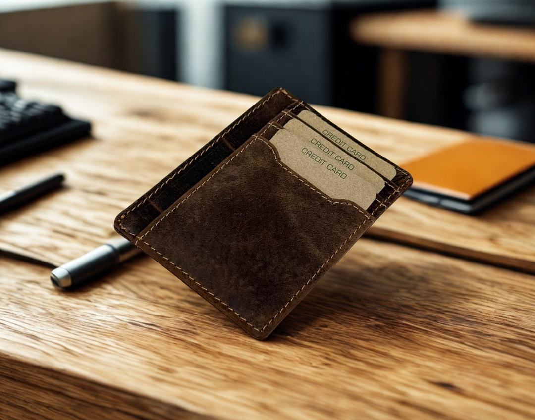 Greenwood Leather Card Case – Slim, Stylish & Practical - Greenwood Leather