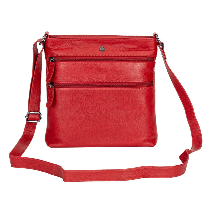 Sac à bandoulière en cuir - Marron