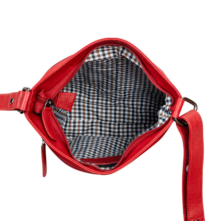 Sac à bandoulière en cuir - Marron