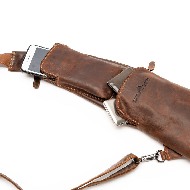 Leather Crossbody Bag - Harley