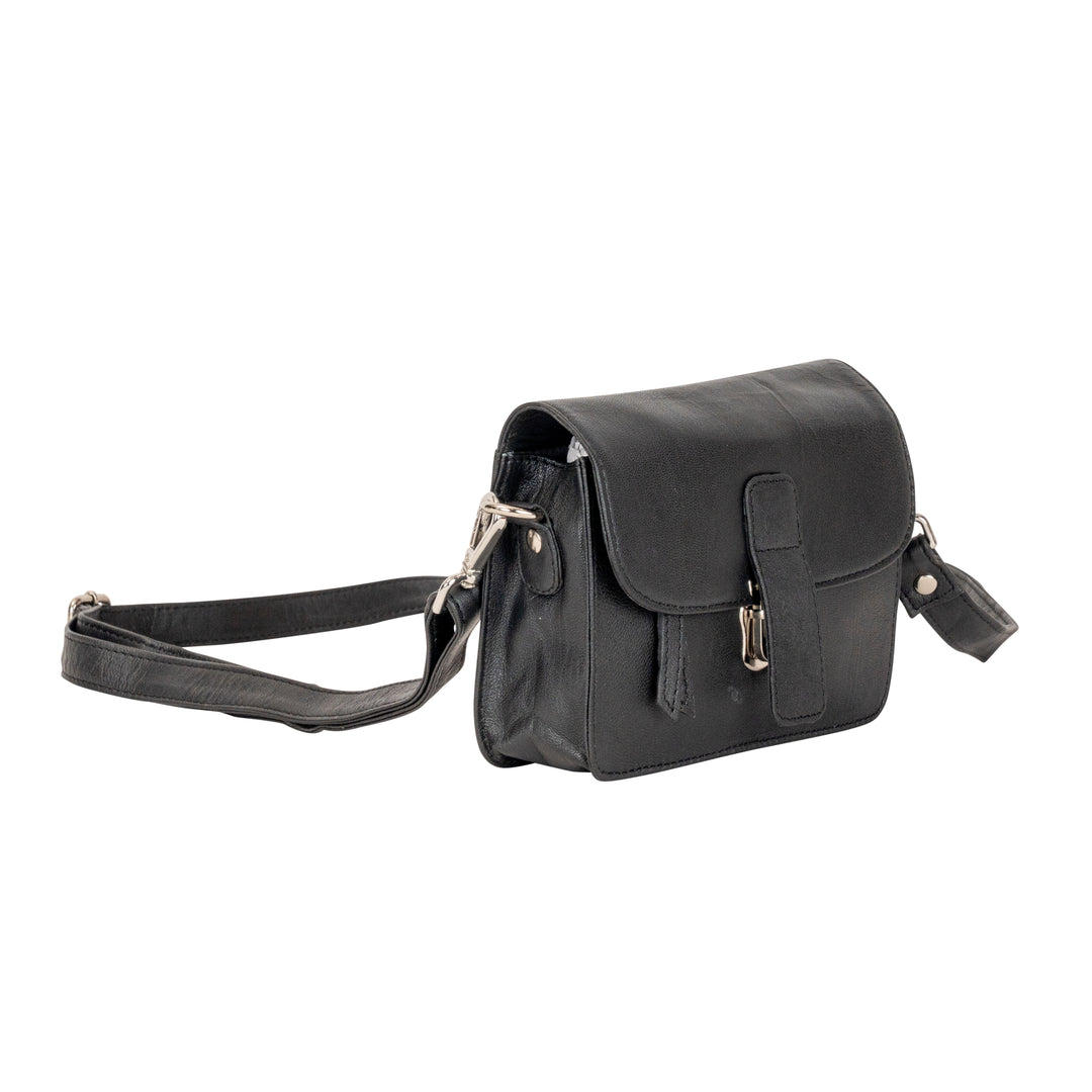 Sunny Mini Genuine Leather Crossbody Bag – 3-Way Convertible Belt Bag - Greenwood Leather