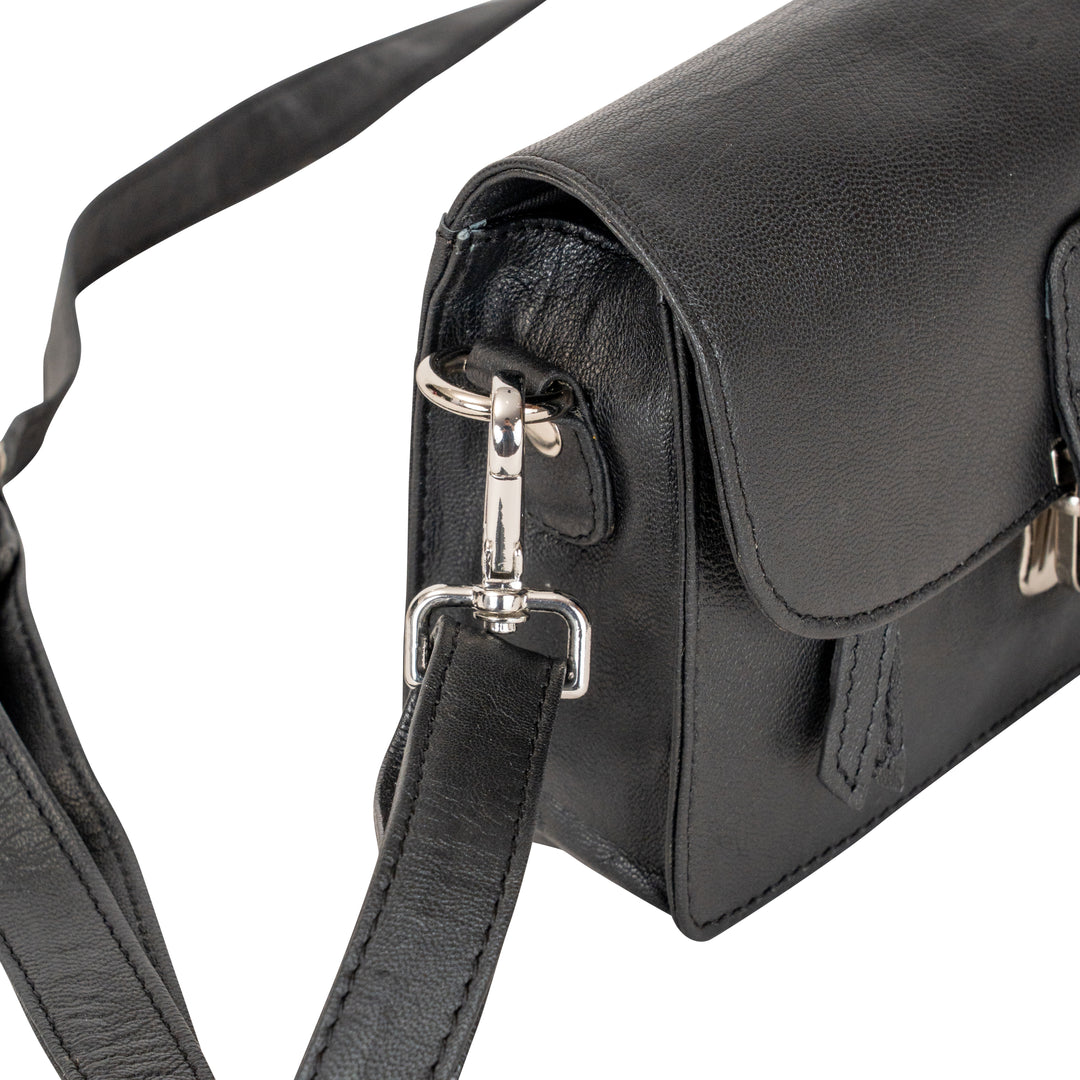 Sunny Mini Genuine Leather Crossbody Bag – 3-Way Convertible Belt Bag - Greenwood Leather