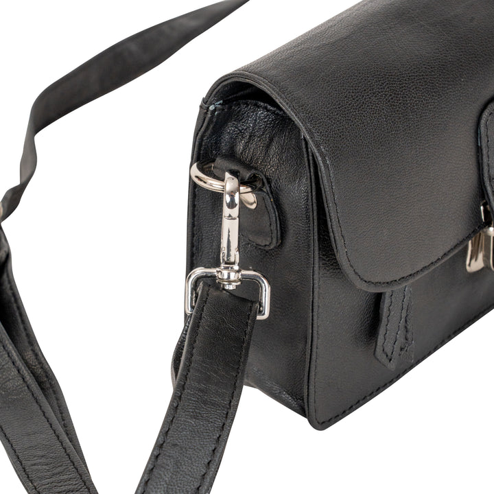 Sunny Mini Genuine Leather Crossbody Bag – 3-Way Convertible Belt Bag - Greenwood Leather