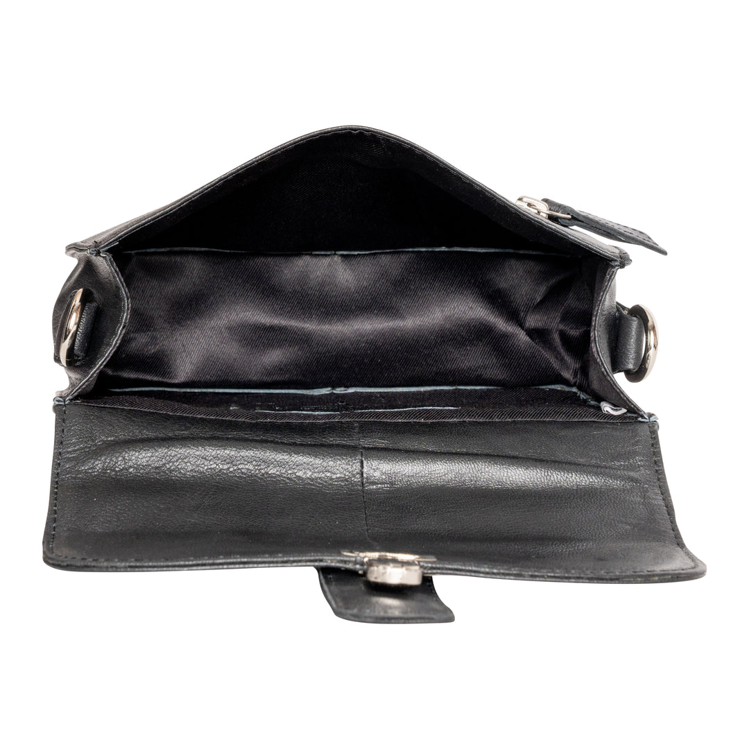 Sunny Mini Genuine Leather Crossbody Bag – 3-Way Convertible Belt Bag - Greenwood Leather