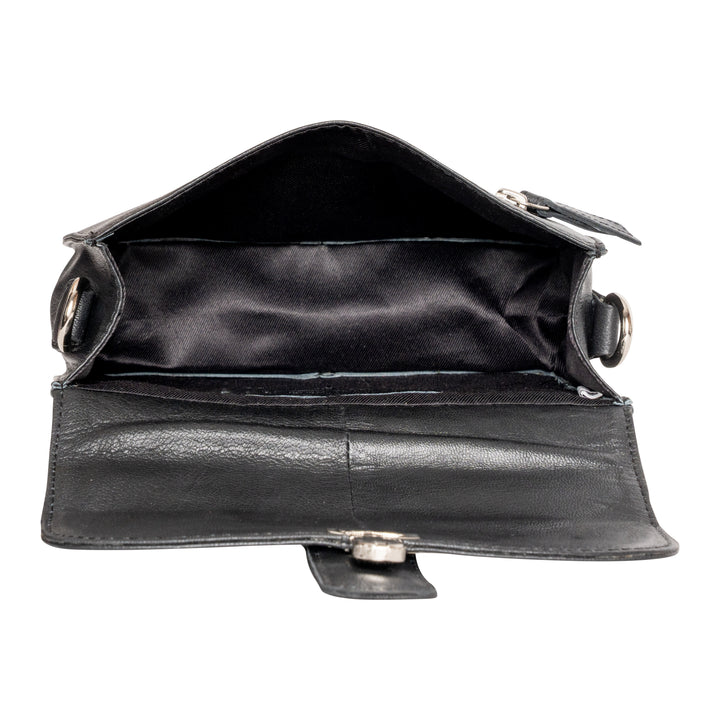 Sunny Mini Genuine Leather Crossbody Bag – 3-Way Convertible Belt Bag - Greenwood Leather