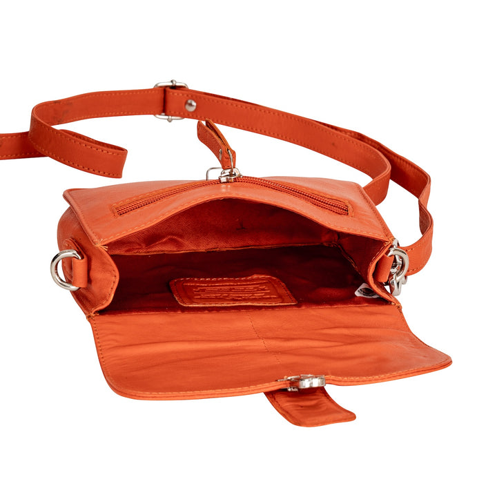 Sunny Mini Genuine Leather Crossbody Bag – 3-Way Convertible Belt Bag - Greenwood Leather
