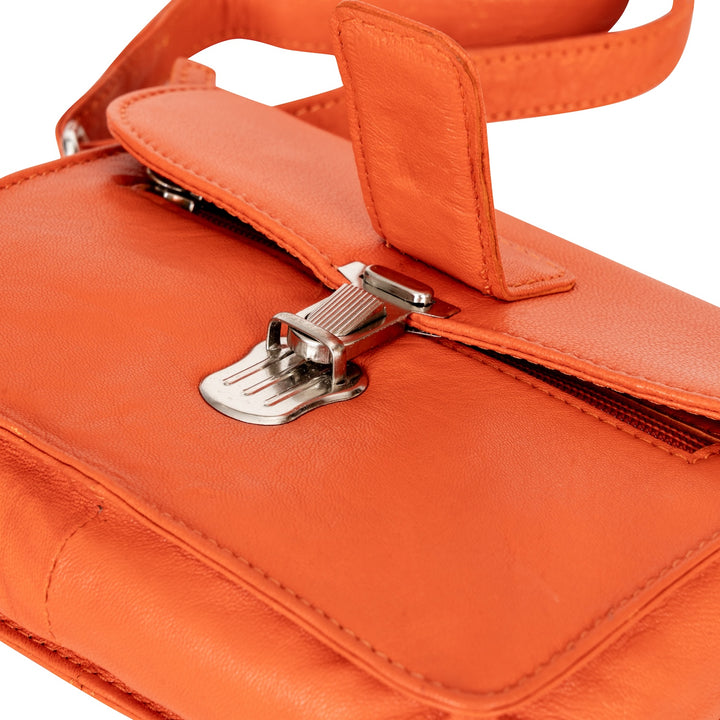 Sunny Mini Genuine Leather Crossbody Bag – 3-Way Convertible Belt Bag - Greenwood Leather