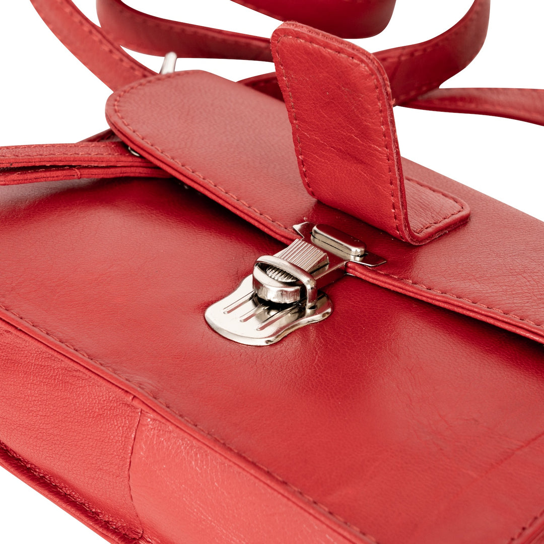 Sunny Mini Genuine Leather Crossbody Bag – 3-Way Convertible Belt Bag - Greenwood Leather