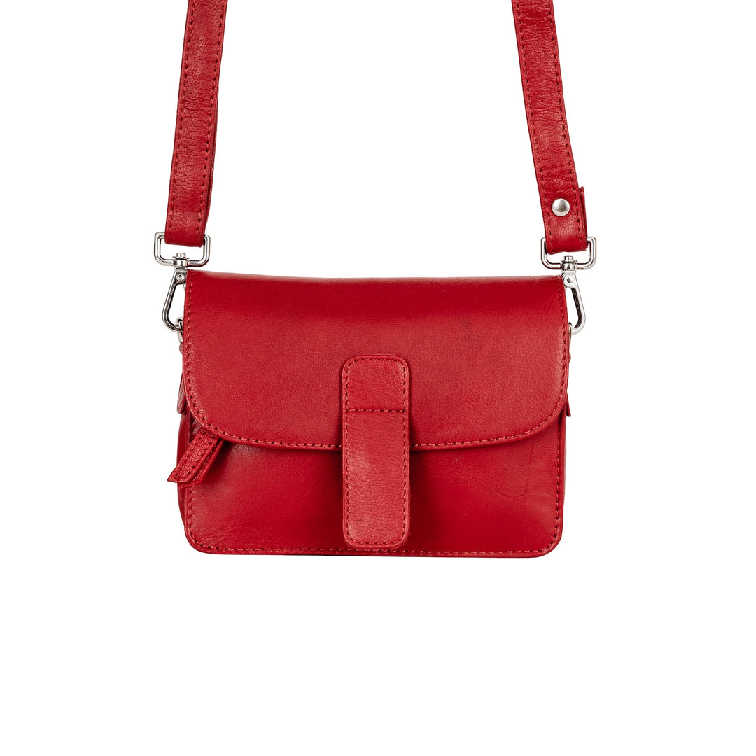 Sunny Mini Genuine Leather Crossbody Bag – 3-Way Convertible Belt Bag - Greenwood Leather