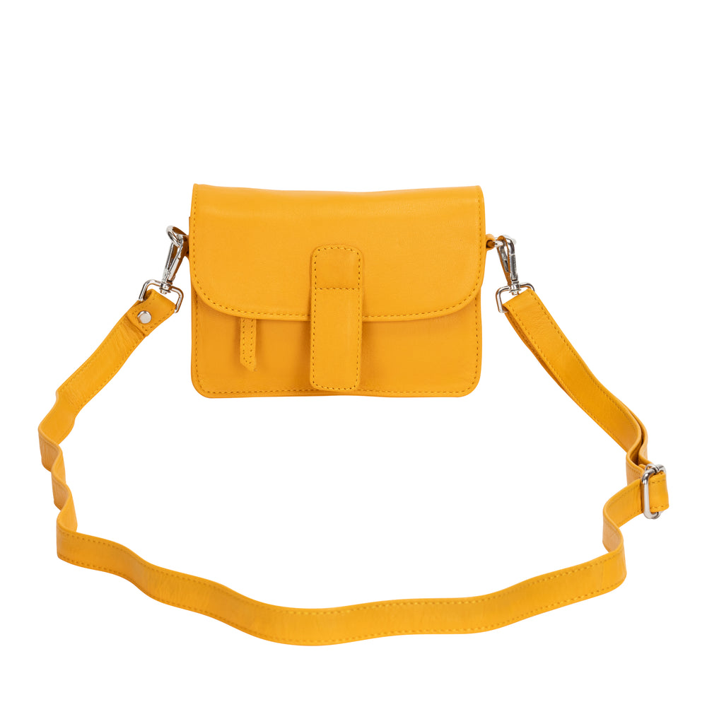 Sunny Mini Genuine Leather Crossbody Bag – 3-Way Convertible Belt Bag - Greenwood Leather