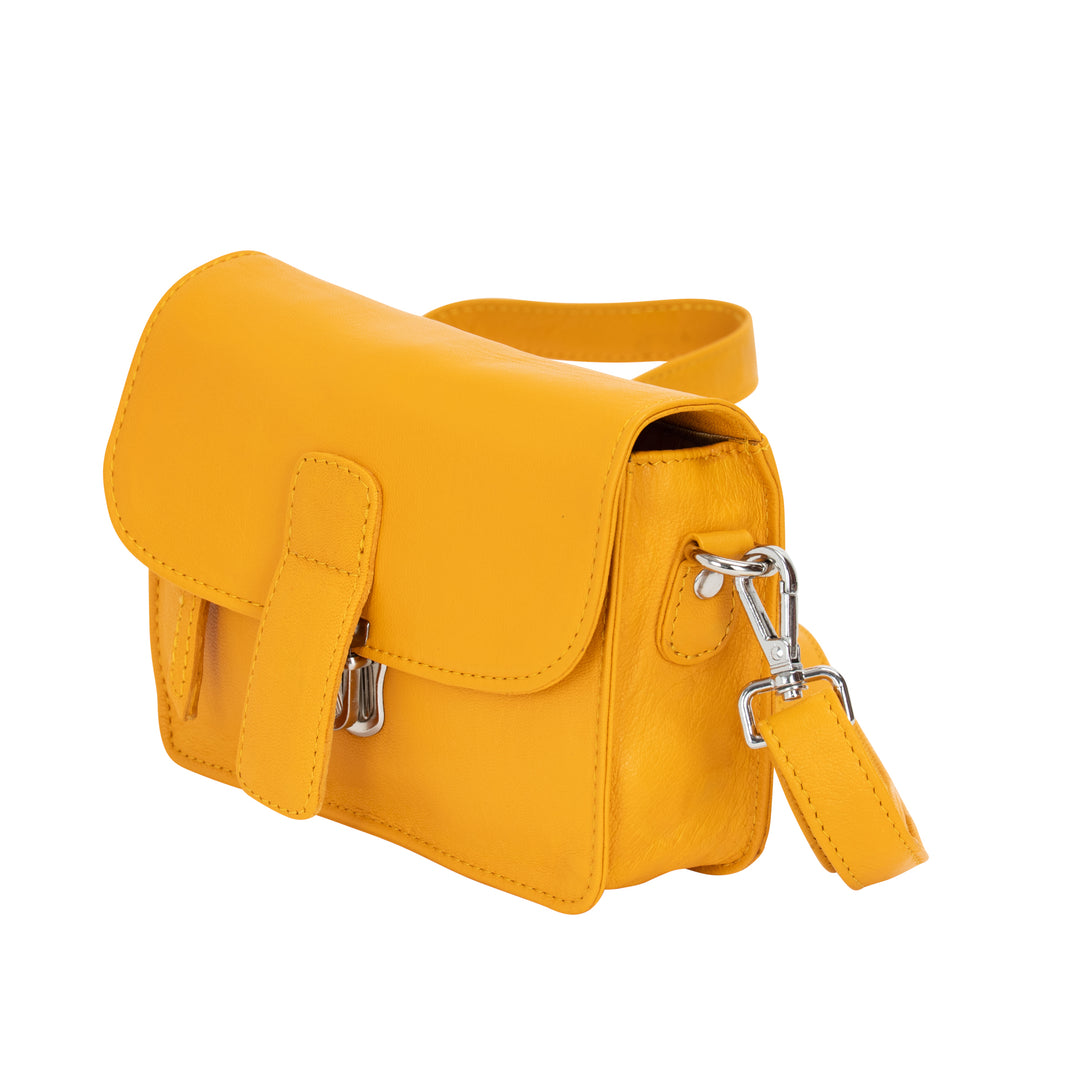 Sunny Mini Genuine Leather Crossbody Bag – 3-Way Convertible Belt Bag - Greenwood Leather